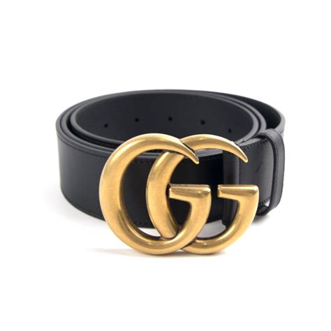 black gucci belt tee|black gucci belt with gold buckle.